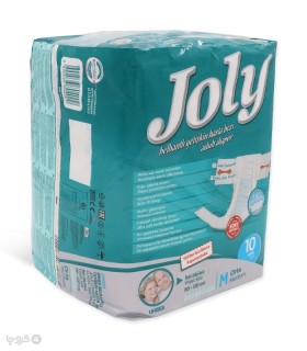 پوشینه بزرگسال Joly جولی مدل چسبی متوسط - بسته 10 عددی