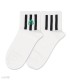 جوراب نیم ساق گلدوزی کد 80002 طرح Adidas