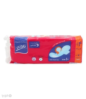 خرید نوار بهداشتی بالدار مشبک تافته ویژه شب