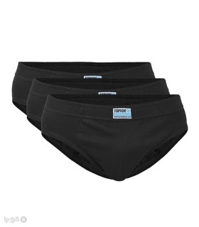 پک شورت مردانه اسلیپ نخی Topick تاپیک کد 9210 - بسته 3 عددی