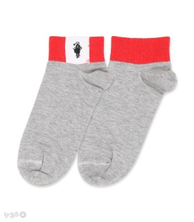 جوراب مچی مردانه کد 60015 گلدوزی طرح Polo