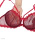 ست شورت و سوتین توری فنردار Barone بارون گلدوزی کد 345 مدل031