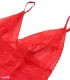ست شورت و پیراهن توری لوندر گلدوزی کد 3090