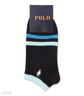 خرید جوراب مچی مردانه کد 86505 گلدوزی طرح Polo