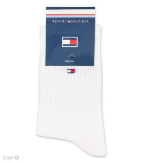 خرید جوراب ساقدار گلدوزی طرح Tommy