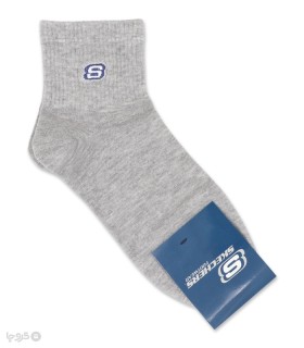 جوراب نیم ساق مردانه گلدوزی طرح Skechers