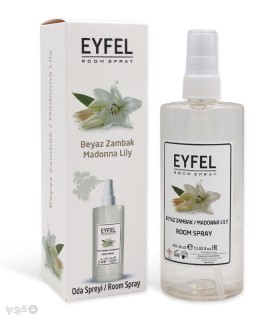 خرید اسپری خوشبو کننده هوا ایفل Eyfel رایحه Madonna Lily - حجم 400 میلی لیتر
