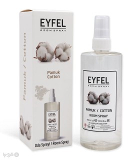 خرید اسپری خوشبو کننده هوا ایفل Eyfel رایحه Cotton - حجم 400 میلی لیتر