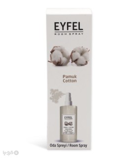 اسپری خوشبو کننده هوا ایفل Eyfel رایحه Cotton - حجم 400 میلی لیتر