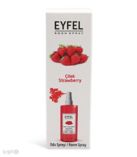 اسپری خوشبو کننده هوا ایفل Eyfel رایحه Strawberry - حجم 400 میلی لیتر