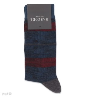 جوراب ساقدار مردانه بارکد طرح Twilight Pattern