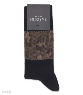 جوراب ساقدار مردانه بارکد طرح Savage Print