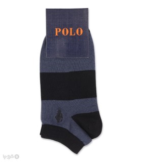 خرید جوراب مچی مردانه گلدوزی کد 86509 طرح Polo