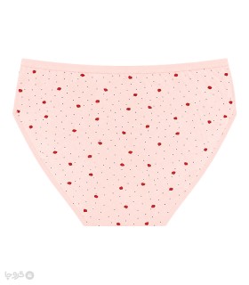 شورت زنانه اسلیپ نخی میسپل کد 446 طرح توت فرنگی ریز