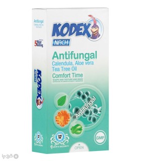 خرید کاندوم نازک ضد قارچ کدکس مدل Antifungal -  بسته 12 عددی
