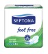 نوار بهداشتی بالدار قطر نازک کتانی Septona سپتونا Feel Free مدل Normal - بسته 10 عددی