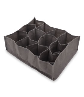 نظم دهنده کشو سایز 10×25×34 سانتی متر خاکستری