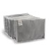 نظم دهنده کشو کد 330 طرح راه راه ابعاد 11×17×38 سانتی متر سایز S خاکستری سفید - 11 جیب