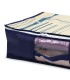 خرید کاور پتو و بالش ضد آب کد 375 طرح‌دار ابعاد 15×35×50 سانتی متر سایز S کرم آبی